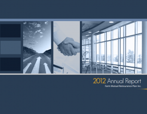 Cover of the 2012 annual report